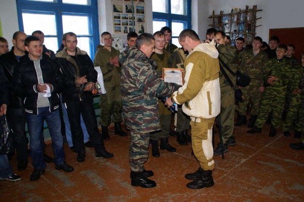 Поздравления от кадетской школы.