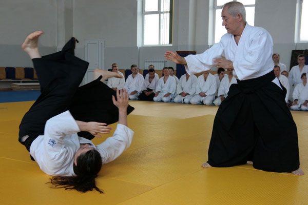 Tetsutaka Sugawara: aikido in Stavropol.
